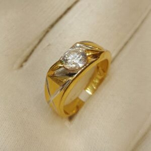 22k Gents gold ring