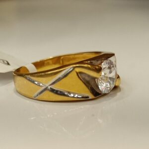 22k Gents gold ring
