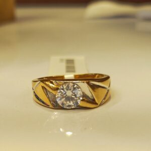 22k Gents gold ring