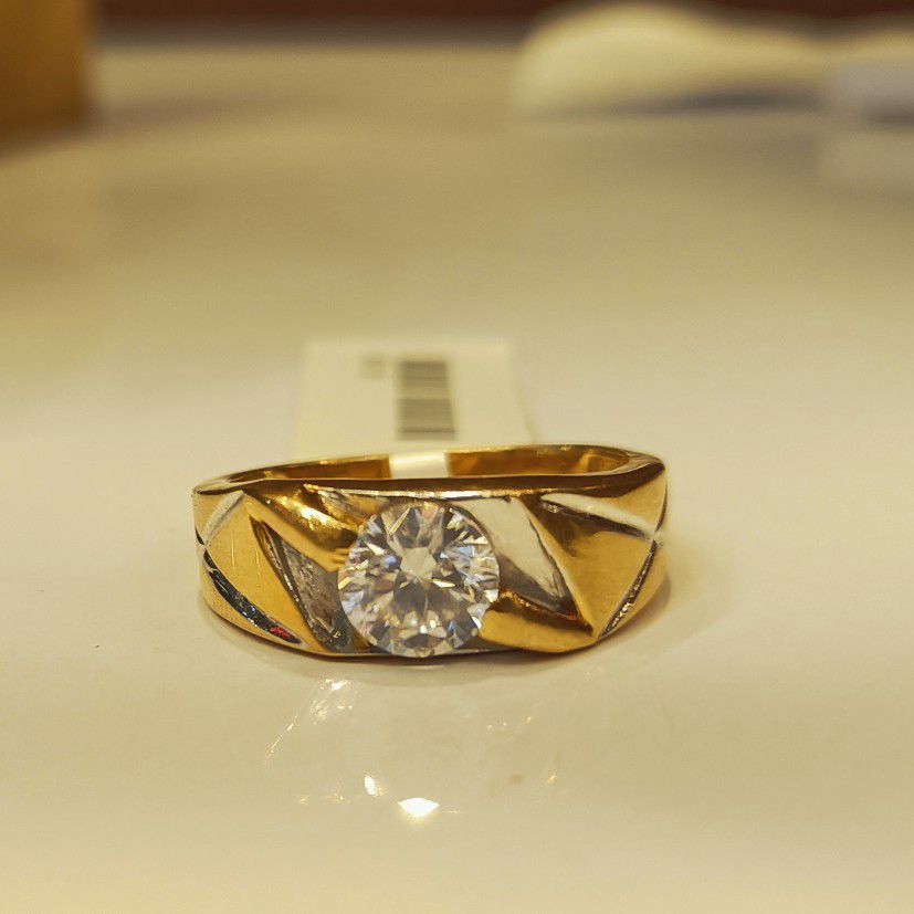 22k Gents gold ring