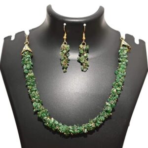 Aldomin Natural Energized Green Aventurine Chip Stones Healing Crystal