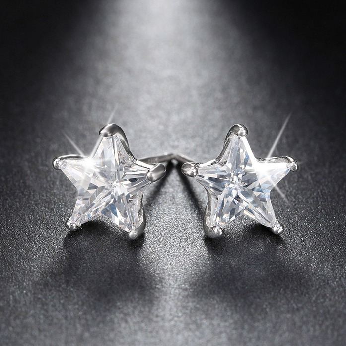 Silver Star Earrings - Image 3