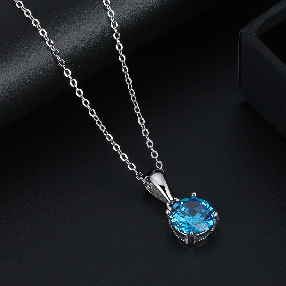 Silver Necklace "Celestial Glow" - Image 3