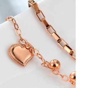 Steel bracelet "heart"