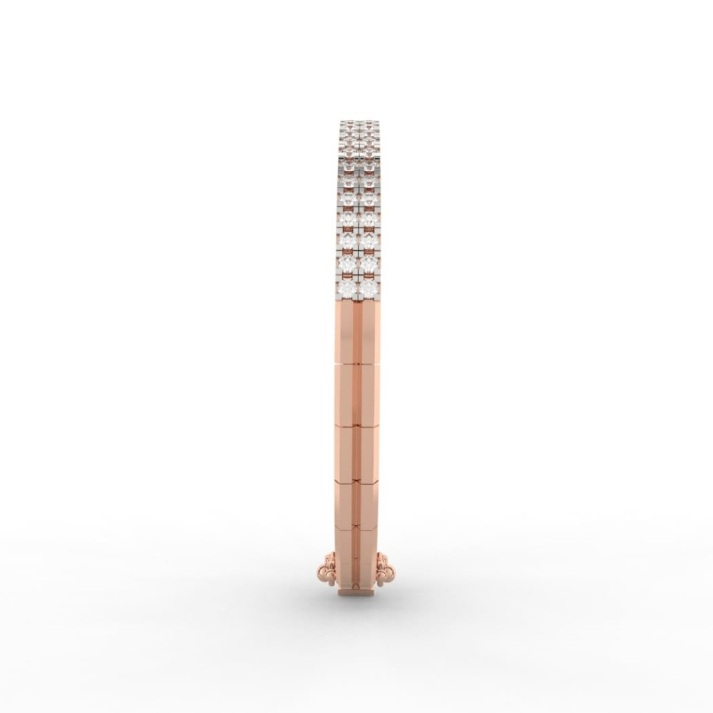 Two Row Tennis Alternative Diamond Bracelet