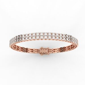 Two Row Tennis Alternative Diamond Bracelet