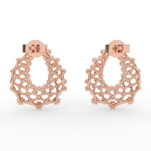 Large Filigree Chandelier Diamond Earrings