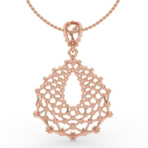 Chandelier Tear Drop Floating Pendant