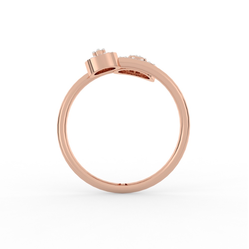 Glitzy Halo Engagement Ring