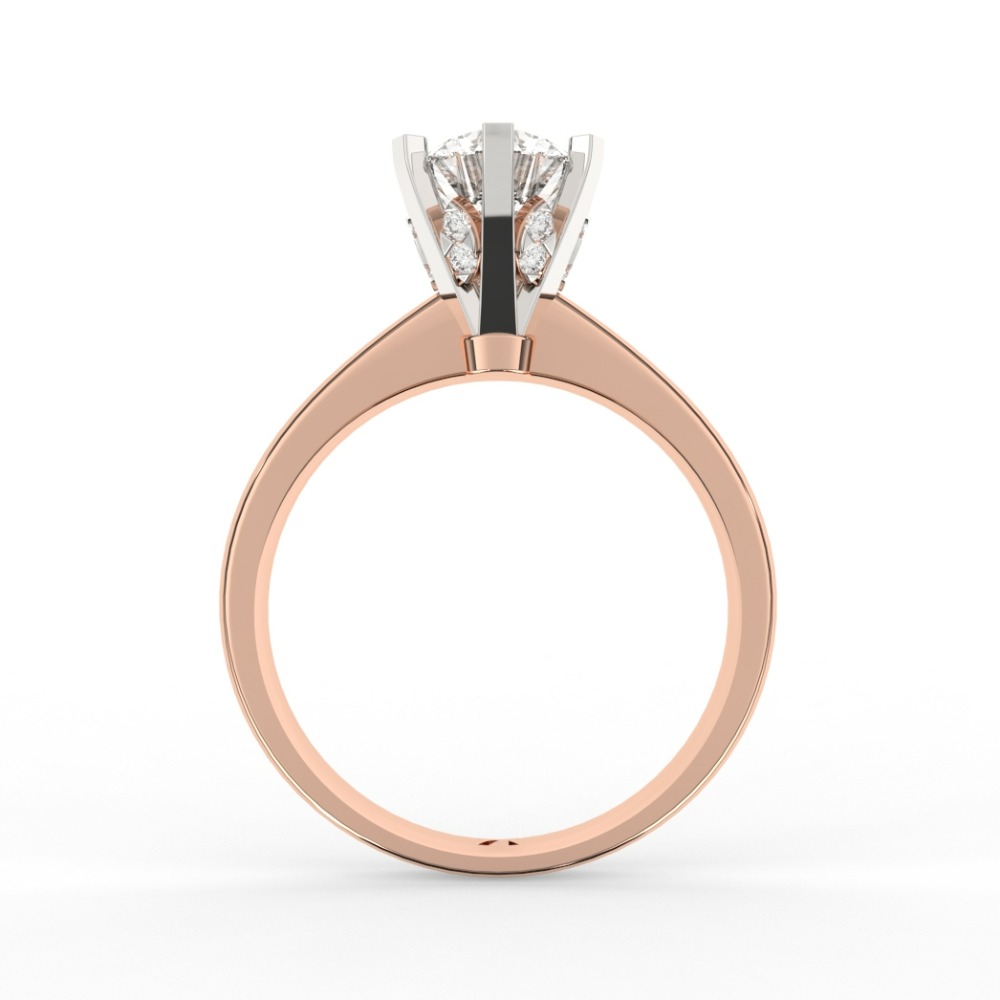 Six Prong Solitaire Ring