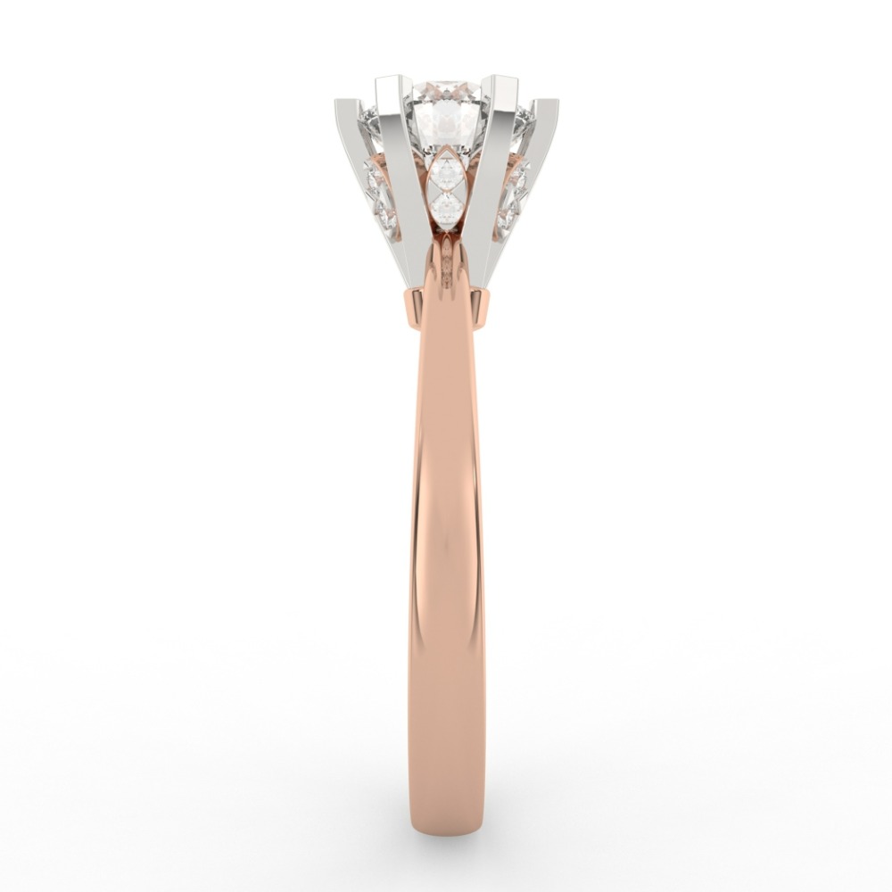 Six Prong Solitaire Ring