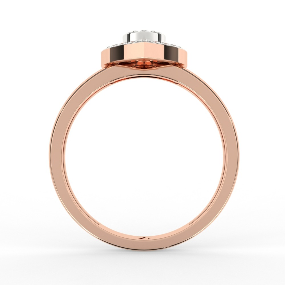 Heart Shape Unique Ring