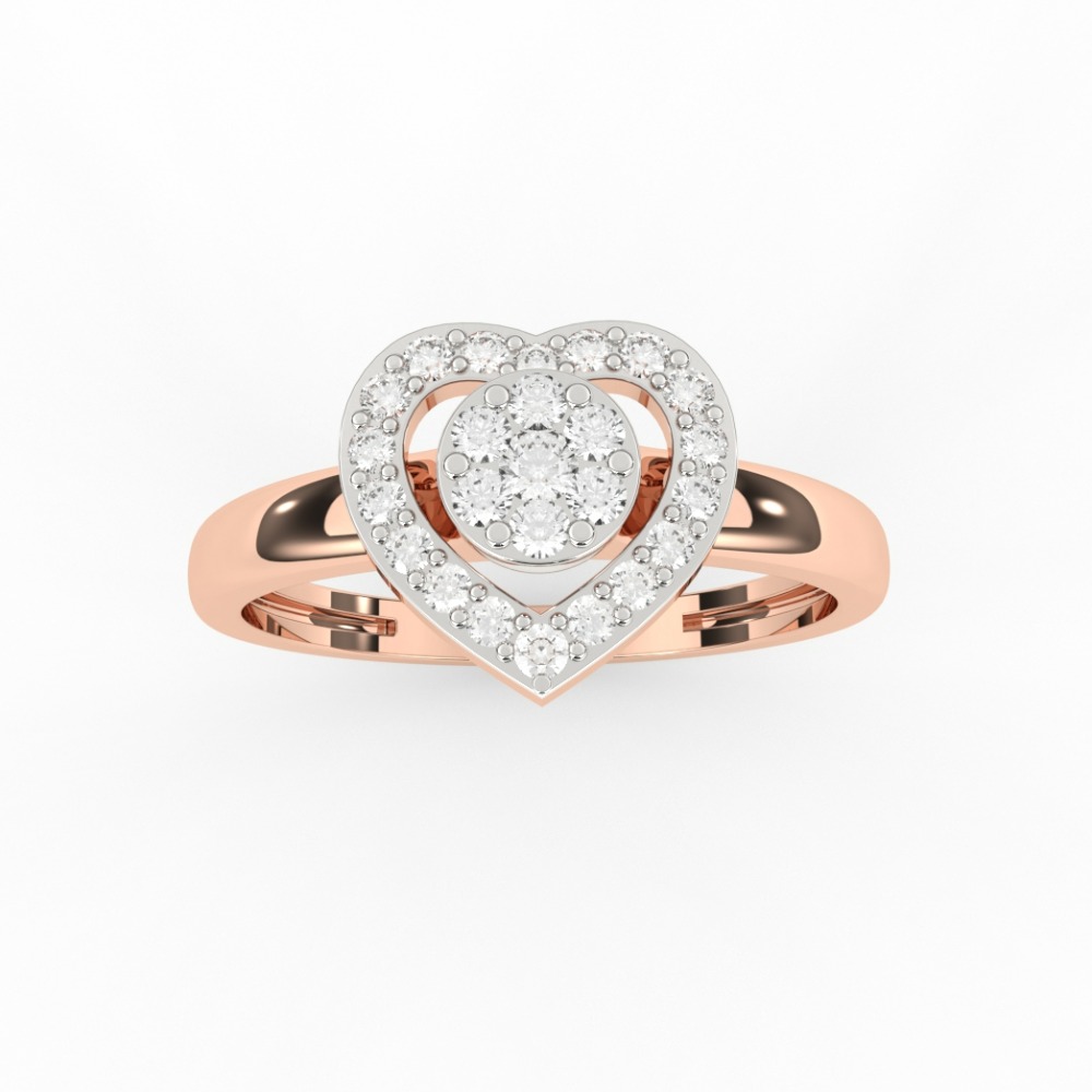 Heart Shape Unique Ring