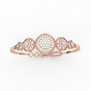 Patite Interleced Diamond Bracelet