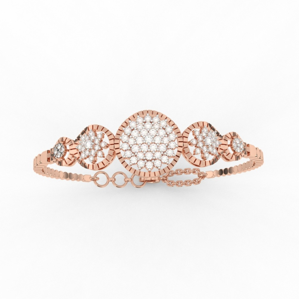 Patite Interleced Diamond Bracelet