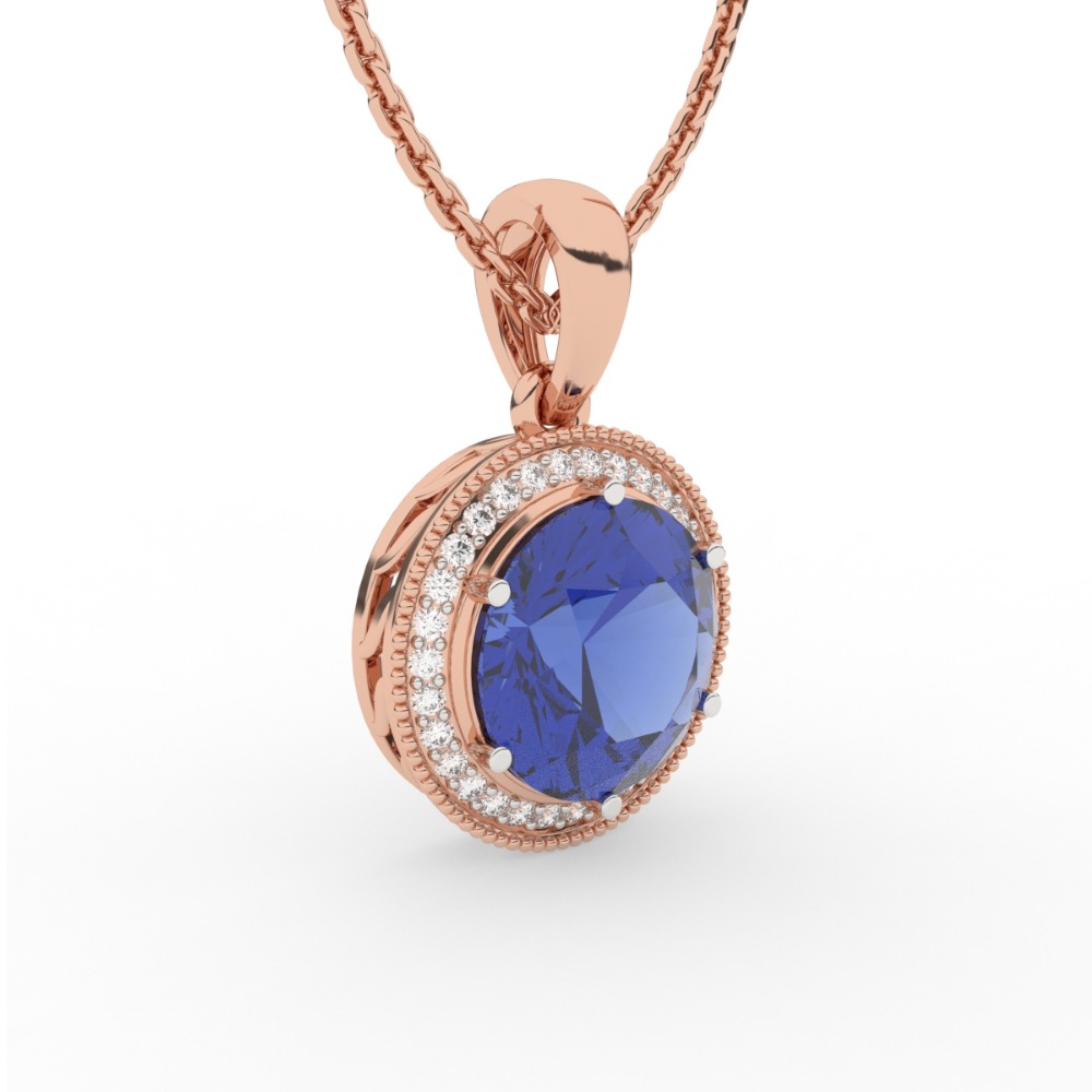 Ruby Victory Diamond Pendant