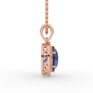 Ruby Victory Diamond Pendant
