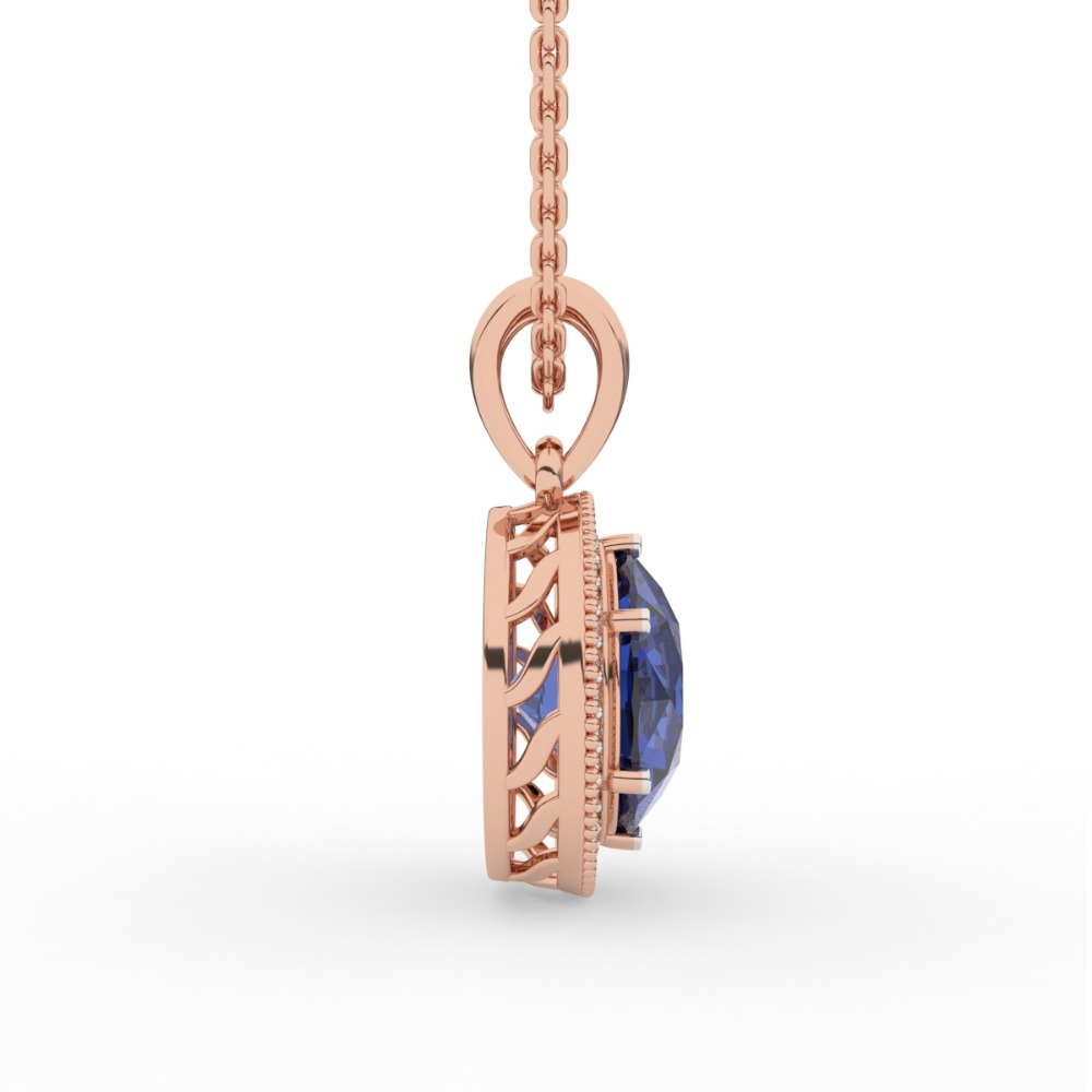 Ruby Victory Diamond Pendant