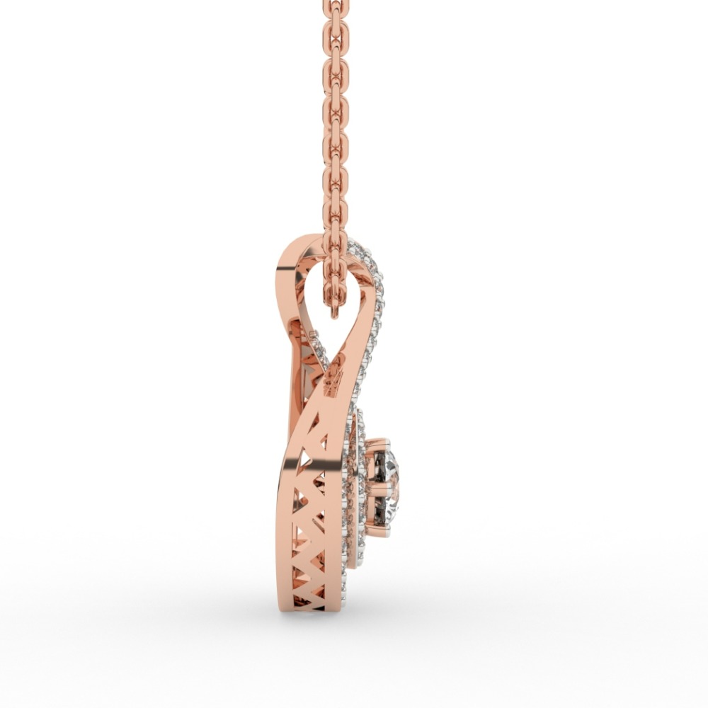 Falling Dew Diamond Pendant