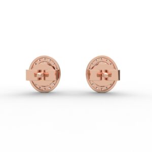 Arely Halo Stud Earrings