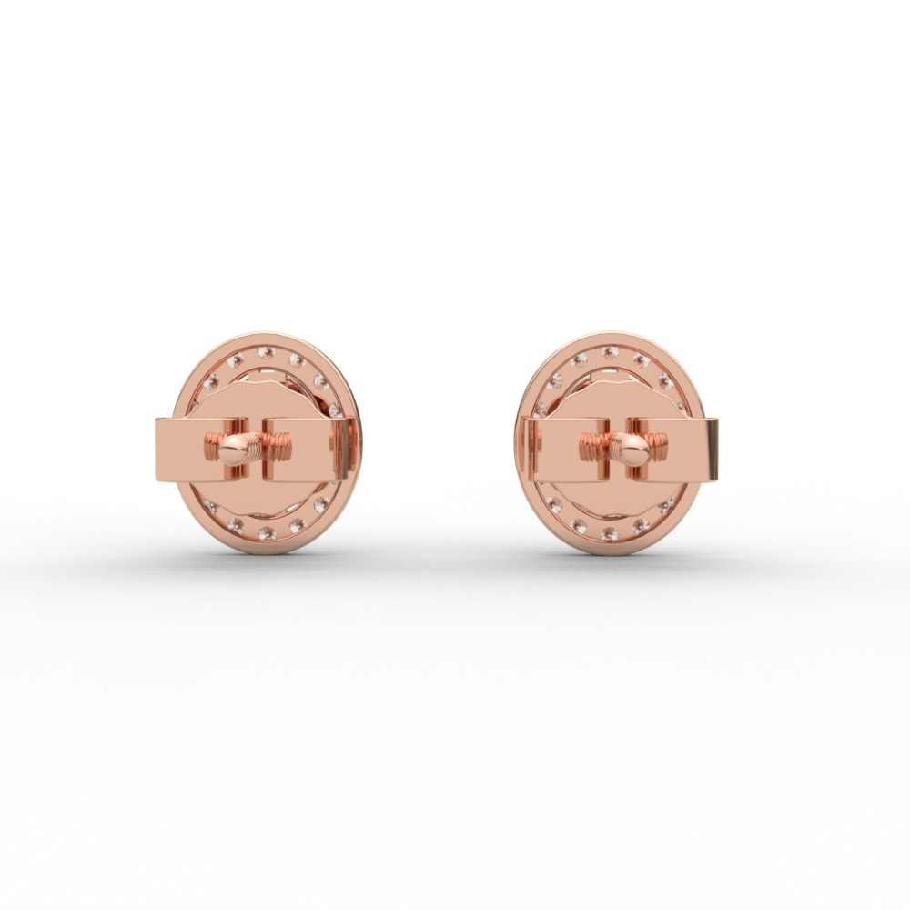 Arely Halo Stud Earrings