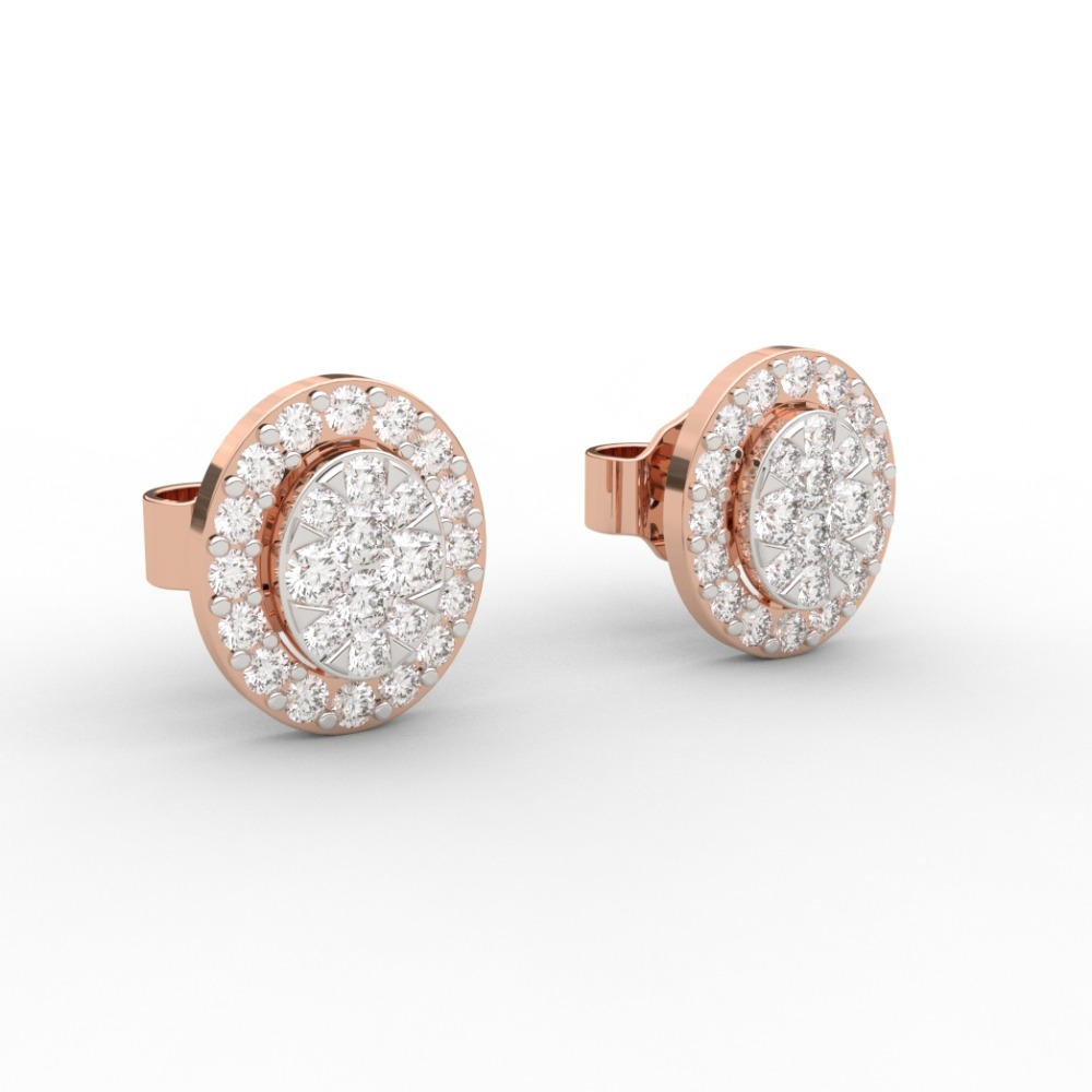 Arely Halo Stud Earrings