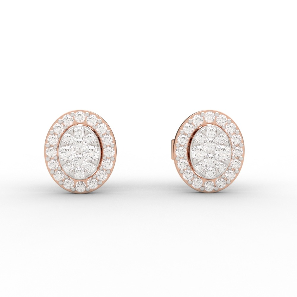 Arely Halo Stud Earrings
