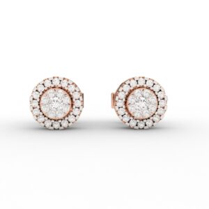 Miracle Halo Diamonds Earrings