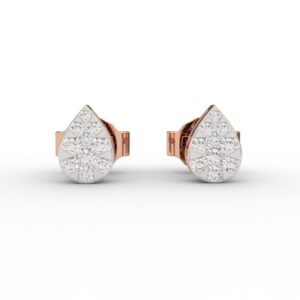 Unique Pear Stone Earrings