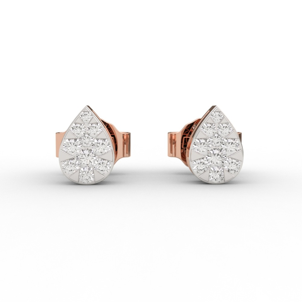 Unique Pear Stone Earrings
