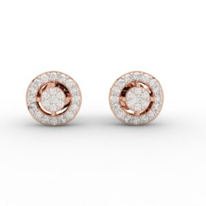 Marvelous Diamond Stud Earrings