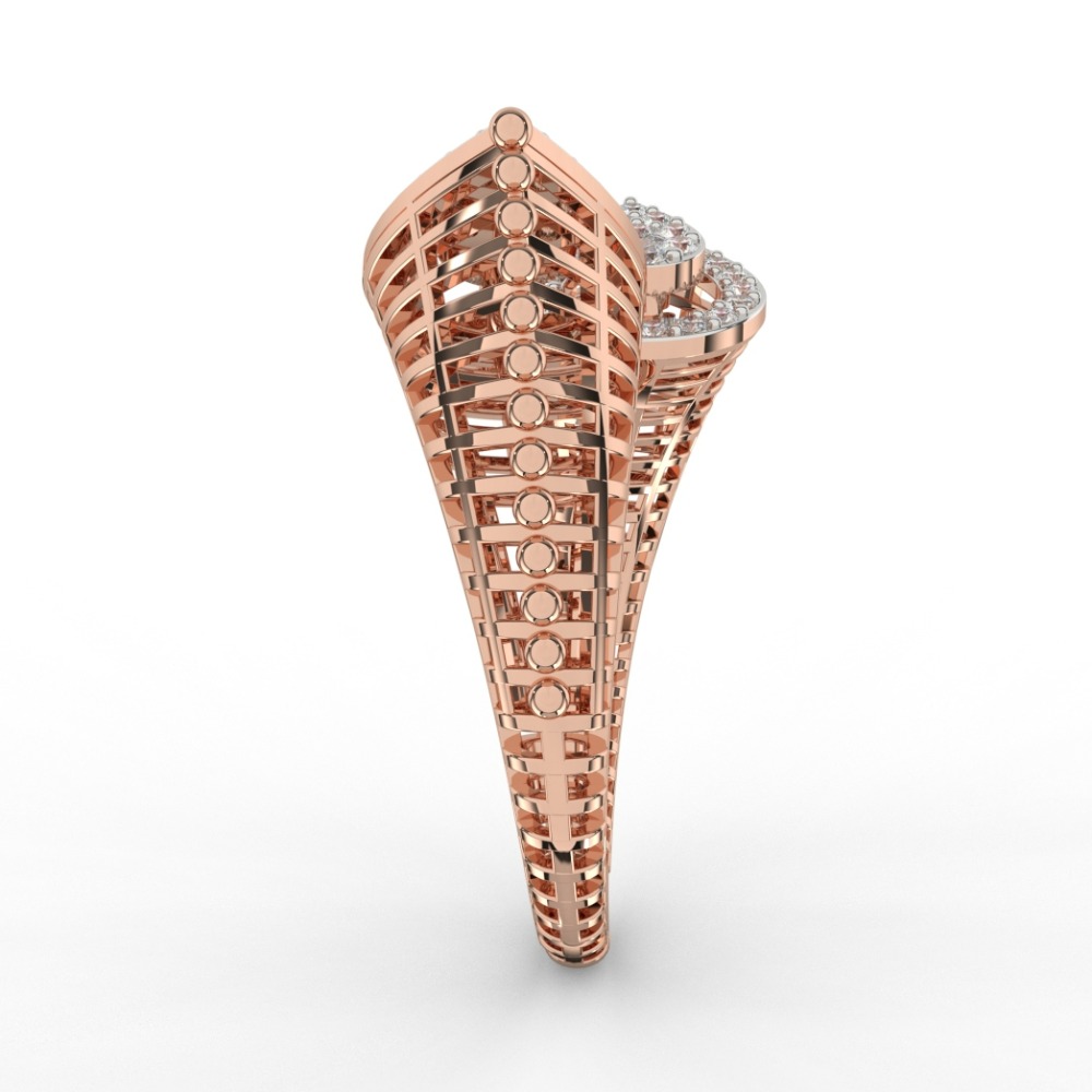 Elegant Lab Grown Diamond Party Wear Ring
