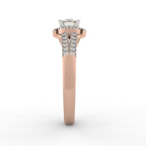 Halo Diva Diamond Ring