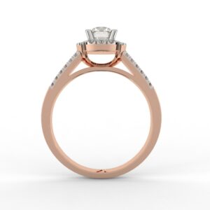 Halo Diva Diamond Ring
