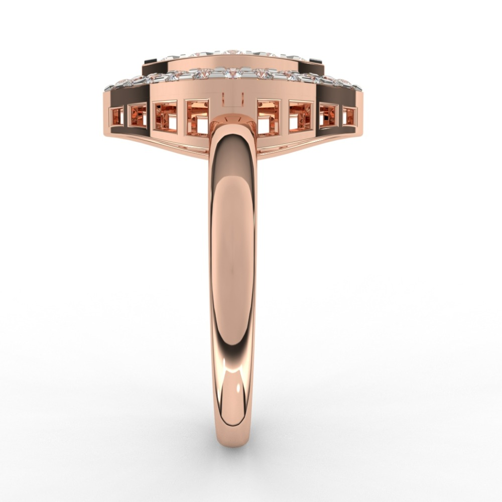 Marquise Shape Lab Diamond Ring