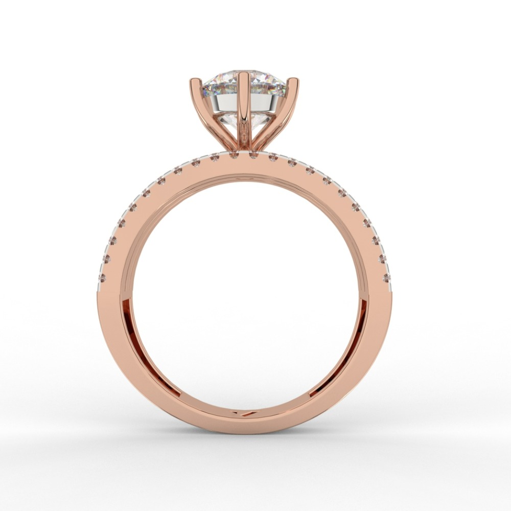 Round Diamond Engagement Ring