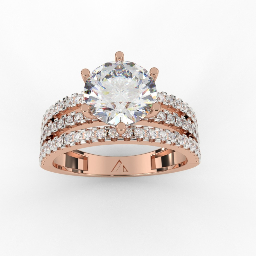 Round Diamond Engagement Ring