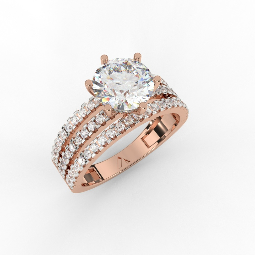 Round Diamond Engagement Ring