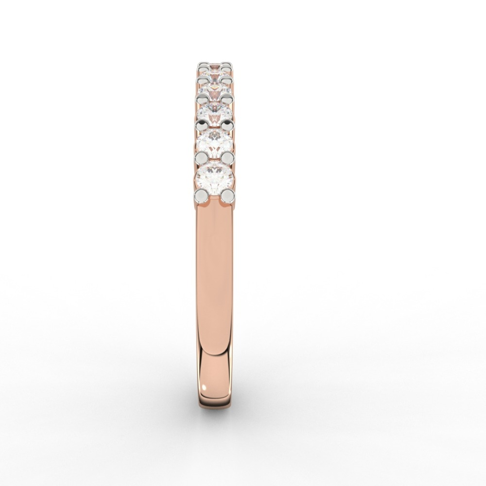Bubble Prong Delicate Diamond Band