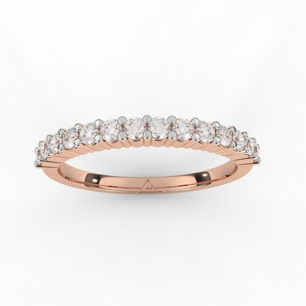 Bubble Prong Delicate Diamond Band