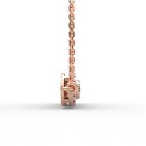 Halo Promise Diamond Pendant Set