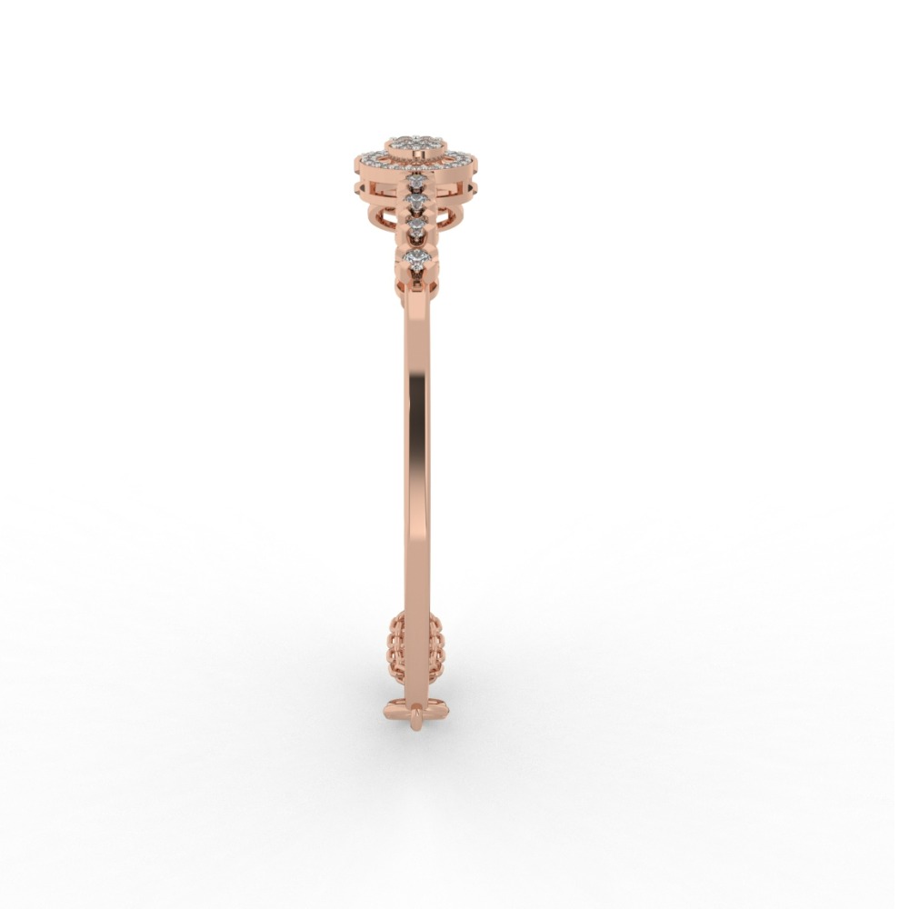 Big Halo Glamorous Diamond Bracelet