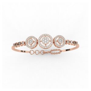 Big Halo Glamorous Diamond Bracelet