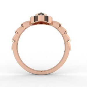 Marquise Shape Halo Diamond Ring