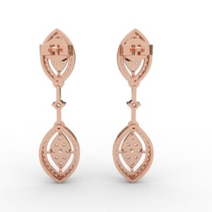 Trendy Lab Grown Diamond Earrings