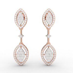 Trendy Lab Grown Diamond Earrings