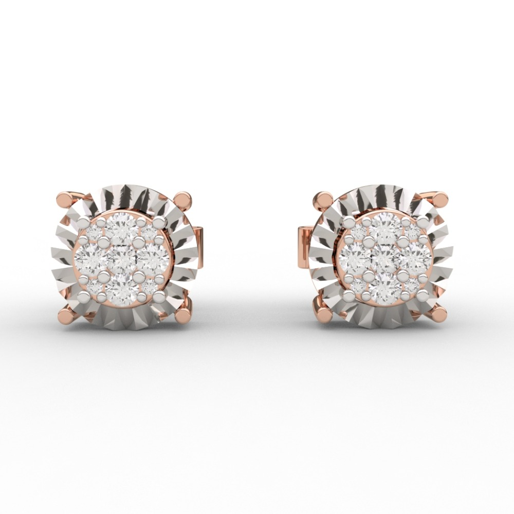 Floret Daily Wear Diamond Earring