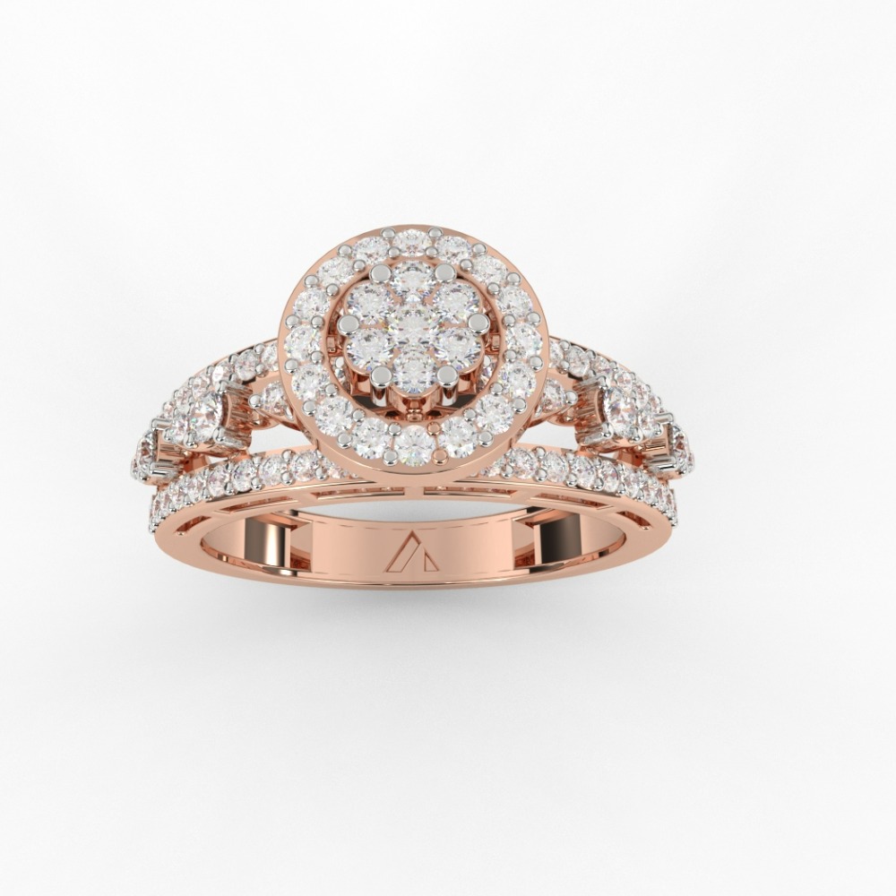 Isabella Lab Grown Diamond Halo Ring