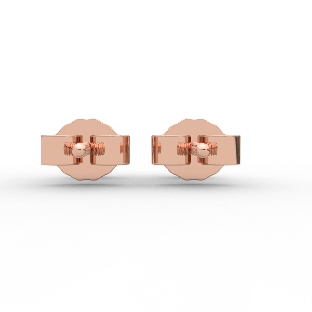 Extraordinary Lab Grown Diamond Gold Earring