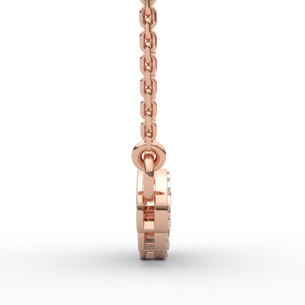 Pear Shape Statement Diamond Pendant